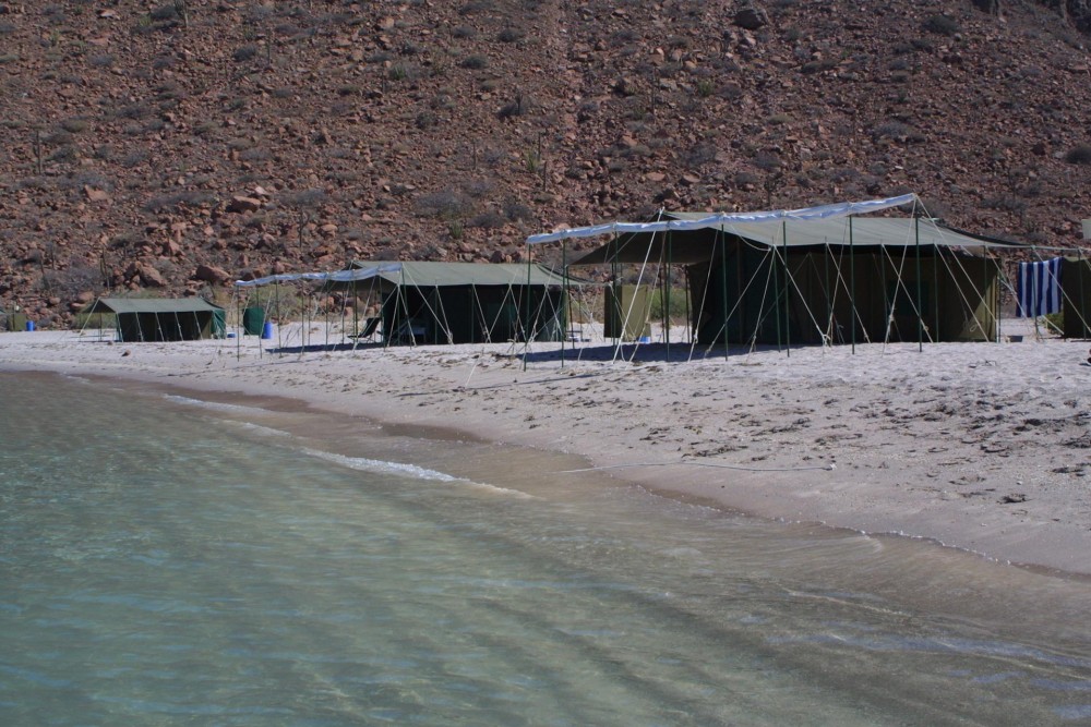 Baja Camp, isla Espiritu Santo