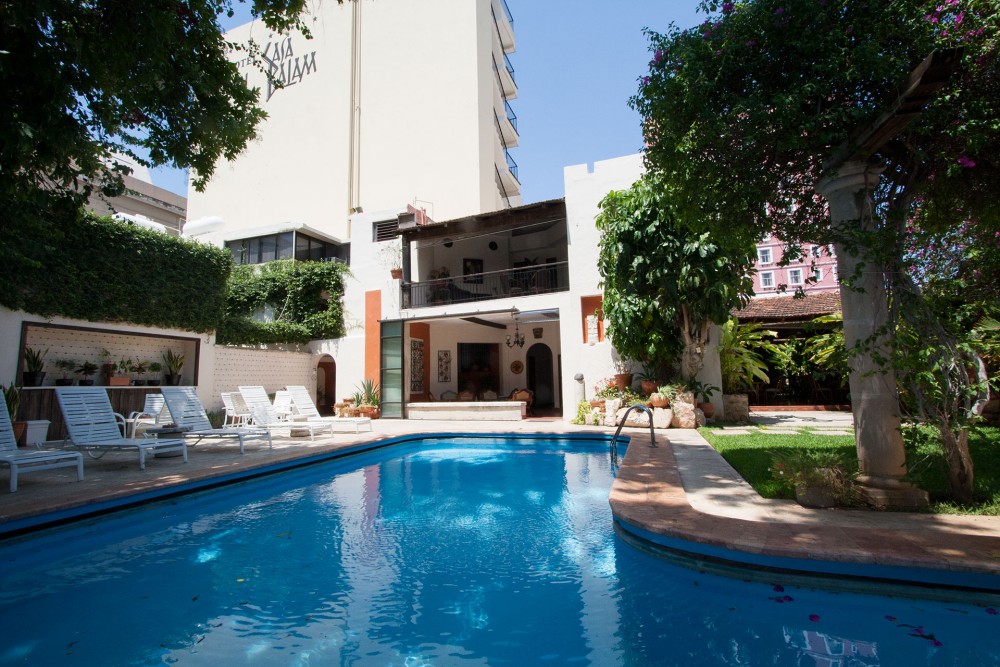 Casa del Balam, Merida, the pool
